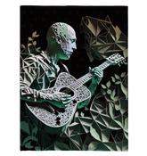 Metal Mania Sherpa Blanket